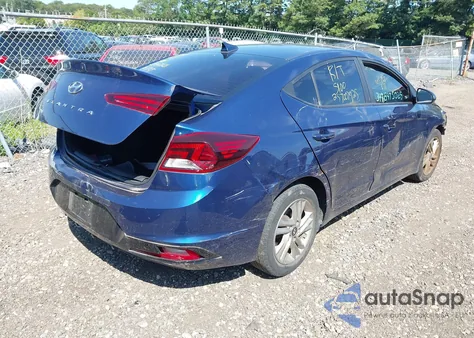 2020 Hyundai Elantra Sel z USA, uszkodzony, nr VIN 5NPD84LF7LH514534